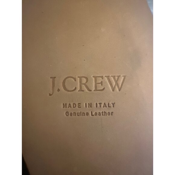 J. Crew Womans Black Suede Loafers Made In Italy Size 10M Elegant & Comfortable - Picture 8 of 8